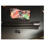 Advertising Swooper Flag Banner & Feather Flag with Pole & Stake - 8Ft for We Accept EBT Business - Retail: $27