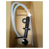 Gappo Upgraded Matte Black Soap Dispenser for Kitchen Sink, Stainless Steel Countertop Pump, Built in Sink Soap Dispenser with 47\" Extension Tube kit - Retail: $22