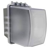 Sealproof 1-Gang Weatherproof In Use Outdoor Outlet Extra Deep Cover | Lockable, UL Extra Duty Compliant, 18 Configurations, Polycarbonate - Retail: $17