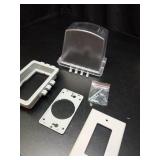 Sealproof 1-Gang Weatherproof In Use Outdoor Outlet Extra Deep Cover | Lockable, UL Extra Duty Compliant, 18 Configurations, Polycarbonate - Retail: $17