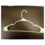 Set of 18 Seafoam Green Plastic Clothes Hangers - Retail: $18