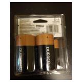 Duracell Coppertop D Batteries - 4pk Alkaline Battery: 15000mAh, Household Use - Retail: $15