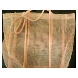 Pink Mesh Bags with Braided Handles - Retail: $17
