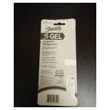 Sharpie S-Gel  Gel Pens  Sleek Metal Barrel  Champagne  Medium Point (0.7mm)  Black Ink  4 Count - Retail: $16