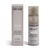 Kitsch Volumizing Rice Protein Dry Shampoo - Dark Tinted Powder - 0.28oz - Retail: $15