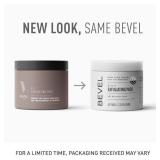 Bevel 10% Glycolic Acid Toner Pads for Face, Helps Remove Dead Skin Cells and Reduce Ingrown Hairs for Even Skin Tone and Texture, 45 Count (Packaging May Vary) - Retail: $13