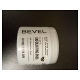 Bevel 10% Glycolic Acid Toner Pads for Face, Helps Remove Dead Skin Cells and Reduce Ingrown Hairs for Even Skin Tone and Texture, 45 Count (Packaging May Vary) - Retail: $13