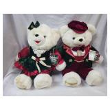 1998 Snowflake Teddy Bears Holiday Set