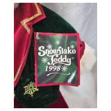 1998 Snowflake Teddy Bears Holiday Set