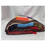 Handmade Patchwork Quilt APROX 5 FOOT X 6 FOOT