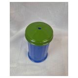 Blue Condiment Dispenser