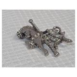 Carousel Horse Brooch Pin