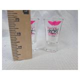 Tequila Rose Strawberry Cream Shot Glasses Set