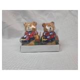 Miniature Ceramic Bear Salt and Pepper Shakers