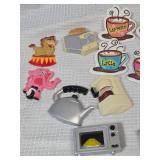 Vintage Decorative Magnets Set