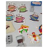 Vintage Decorative Magnets Set