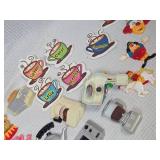 Vintage Decorative Magnets Set