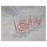 Kansas City Chiefs Shot Glasses Set