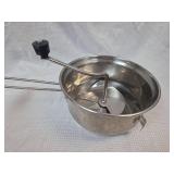 Stainless Steel Food Mill with Crank Handle