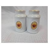 Prairie Rose Coffee Shop Salt and Pepper Shakers