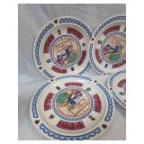 Country Kitchen Decorative Plates Set of 4
