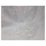 Clear Glass Hurricane Lamp Covers