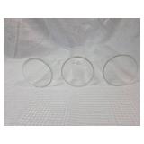 Clear Glass Hurricane Lamp Covers