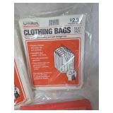 U-Haul and Martha Stewart Suit Storage Bags Lot