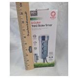 Power Gear 6-Outlet Outdoor Yard Stake Timer