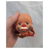 Vintage Crochet coaster Holder with Doll head