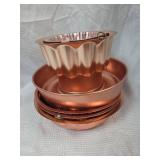 Copper-Tone Baking Mold Collection
