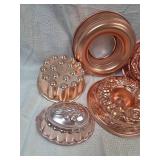 Copper-Tone Baking Mold Collection
