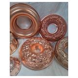 Copper-Tone Baking Mold Collection