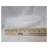 Glasbake White Wheat Pattern Casserole Dish
