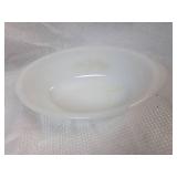 Glasbake White Wheat Pattern Casserole Dish