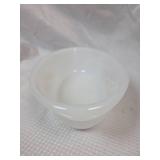 Glasbake White Wheat Pattern Casserole Dish