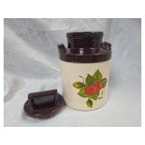 Hand-Painted Strawberry Cookie Jar