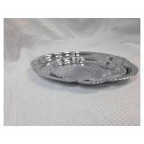 Ornate  Serving Trays Set of 2