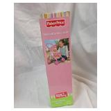 Fisher-Price Little Mommy Pink Butterfly Stroller