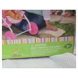 Fisher-Price Little Mommy Pink Butterfly Stroller