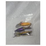 Collection of 3 Fishing Lures
