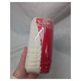 Red and White Christmas Santa Hat 2-Pack