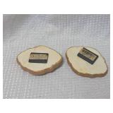 Decorative Cat and House Scene Magnets