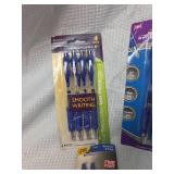 Blue Gel Pen Multi-Pack Bundle