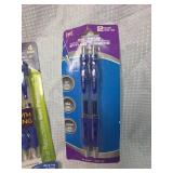 Blue Gel Pen Multi-Pack Bundle