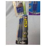 Blue Gel Pen Multi-Pack Bundle
