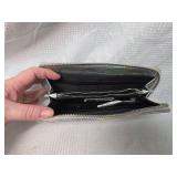 Holographic Croc Pattern Wallet