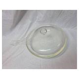 Clear Glass cooking skillet