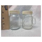 Golden Harvest Mason Jar salt and pepper shakers