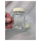 Golden Harvest Mason Jar salt and pepper shakers
